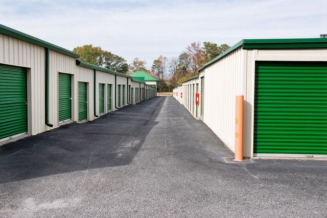 Mini storage units facility.