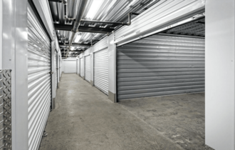Climate Controlled Storage Unit Interior.